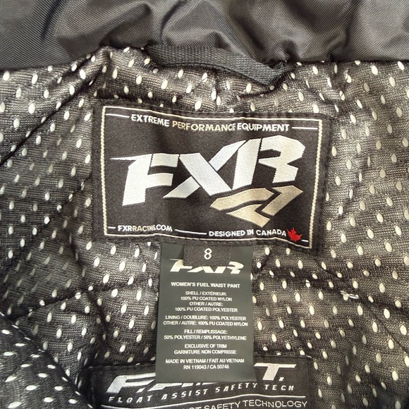 Women FXR Snowmobile Jacket and Bibs Set - Picture 10 of 11